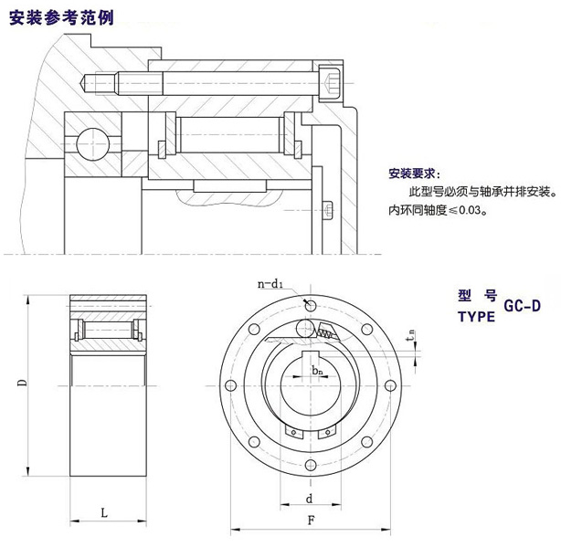 GC-D滚柱式超越深夜福利电影结构图